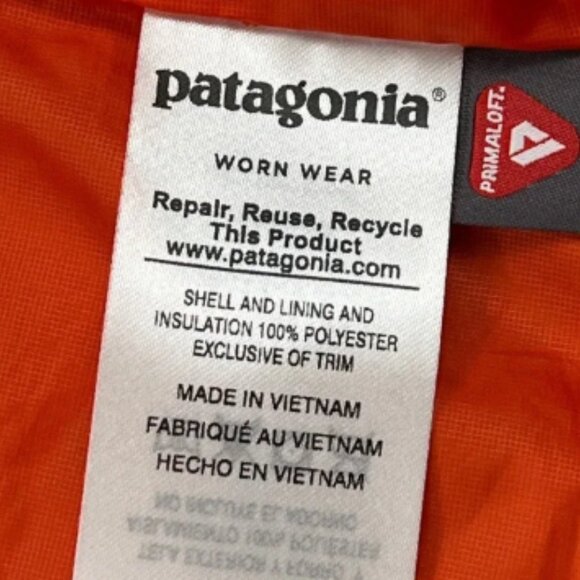 Patagonia Nano Puff Jacket Mens XXL Blue Quilt Insulated Full Zip Hiking Outdoor - Picture 5 of 13